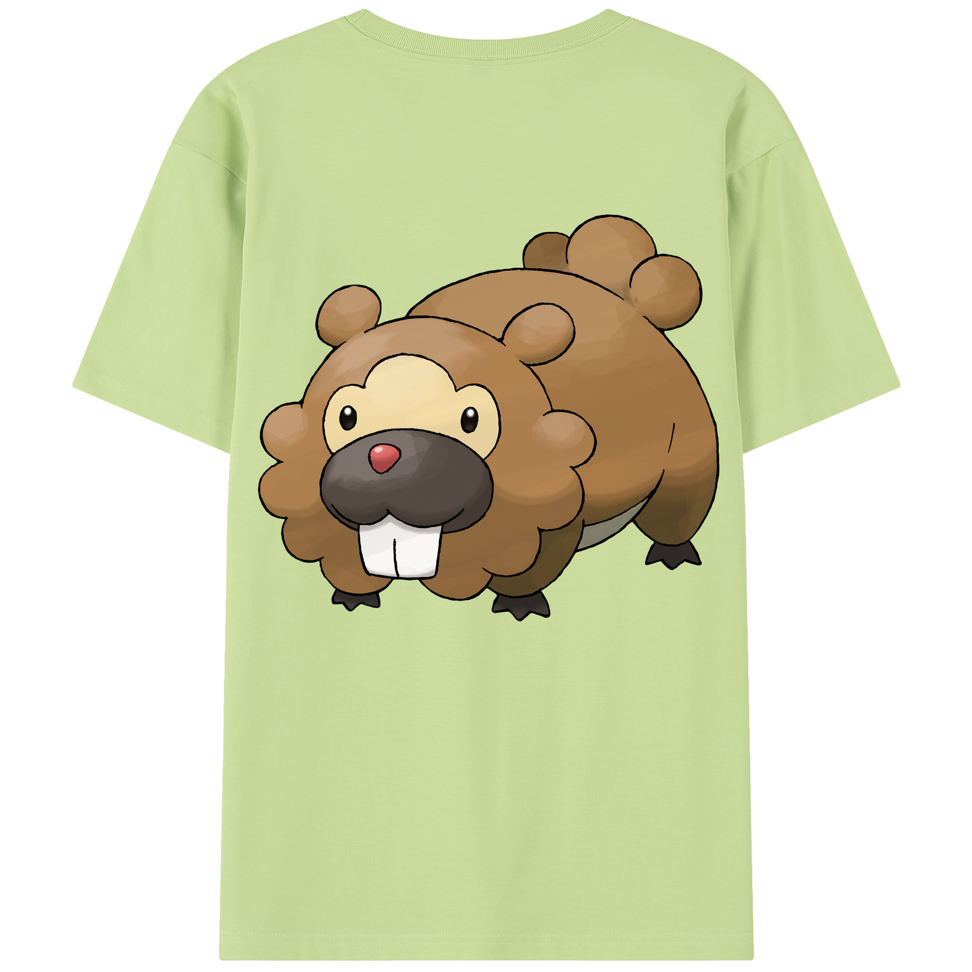 （画像用） ポケットモンスター Pokémon 綿100％半袖Tシャツ（背面プリント）